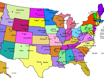 Reference List For USA State Abbreviations